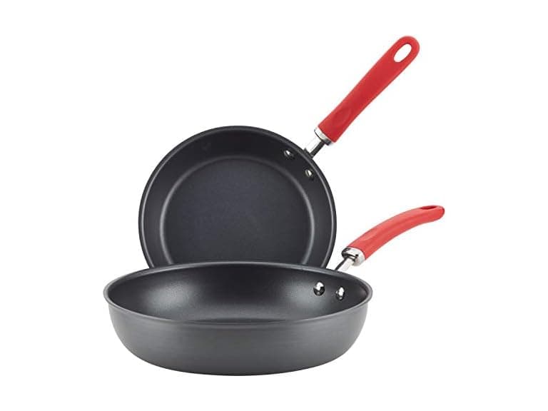 Rachael Ray Anodized Nonstick Frying Pan Set  - Image 1