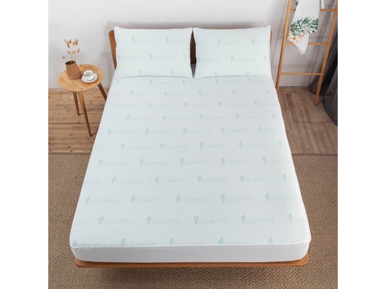 Eucalyptus Scented Waterproof Mattress Pad - Image 1