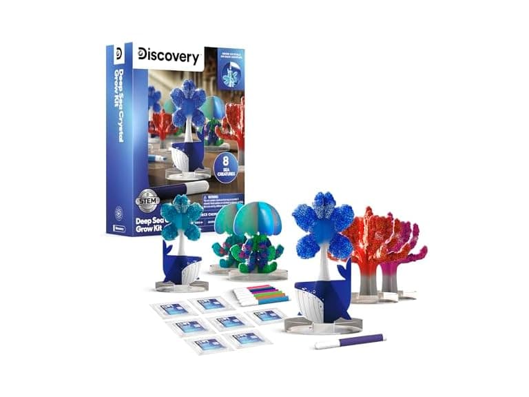 Discovery™ Deep Sea Crystal Grow Kit – 32-Piece - Image 1