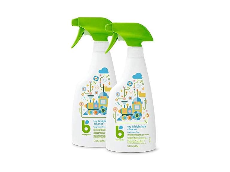Babyganics Toy & Highchair Cleaner Spray - Image 1