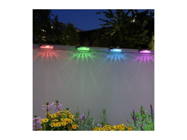 24 Pck RGB Solar Step Lights - Image 1