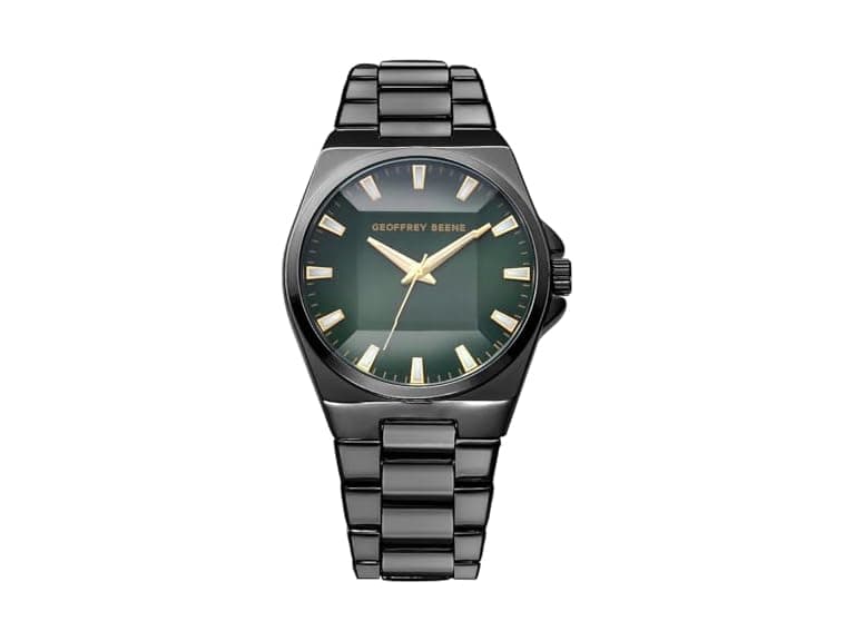 Geoffrey Beene Mens Watch Green Dial - Image 1