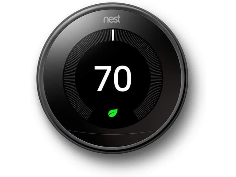 Nest Thermostat, 3rd Gen Mirror Black (Open Box)