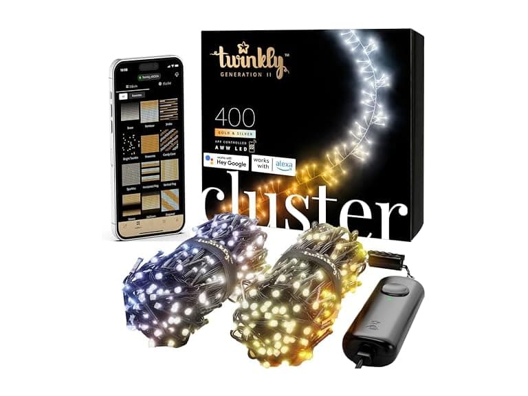 Twinkly Cluster – App-Controlled LED Christmas Lights