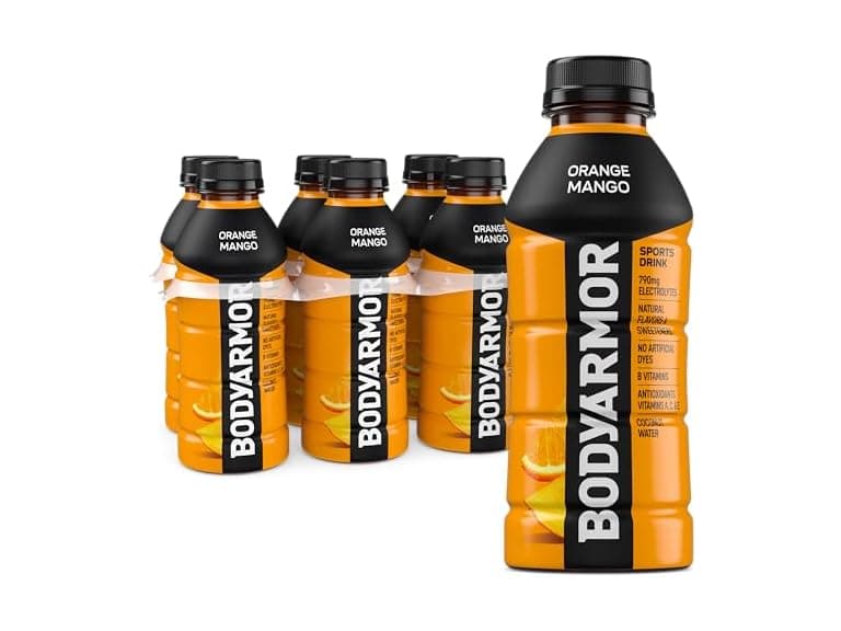 6PK BODYARMOR Sports Drink, Orange Mango - Image 1