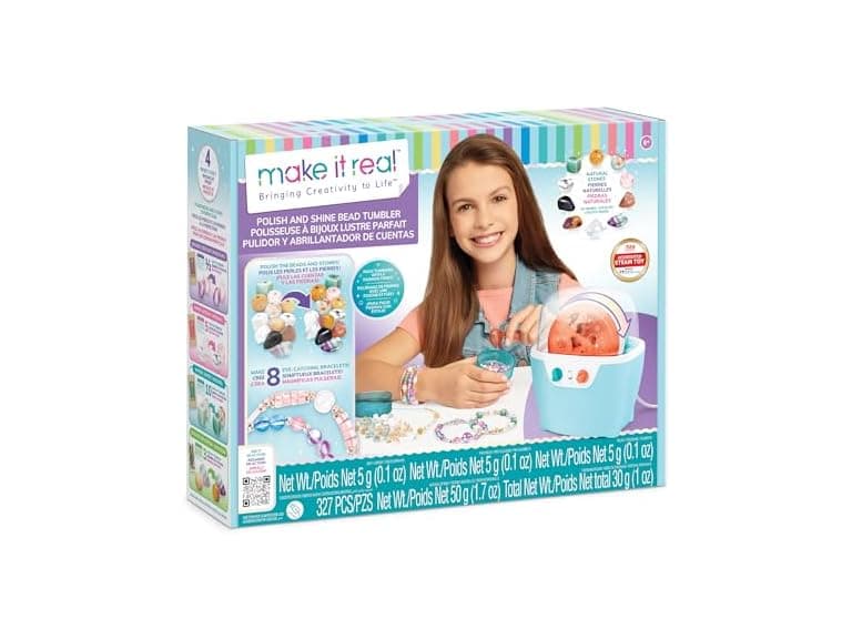 Make It Real: Rock Tumbler & Polish-Shine Bead Tumbler - Image 1