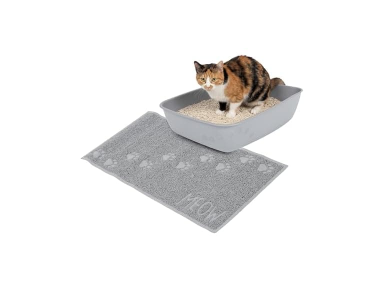 Kitty City Large Cat Litter Mat – Mess Trapping - Image 1