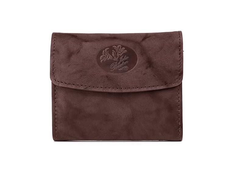 Julia Buxton USA Women Embossed Mahogany Pocket - Image 1