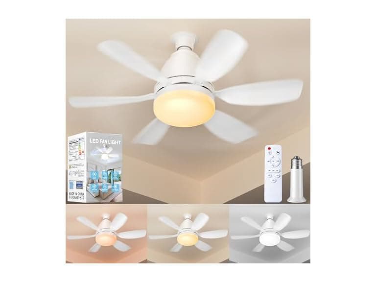 Zyxrona Socket Fan Light - Image 1