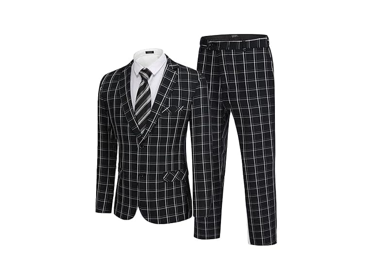 Men’s 2PC Classic Fit Dress Suit - Image 1