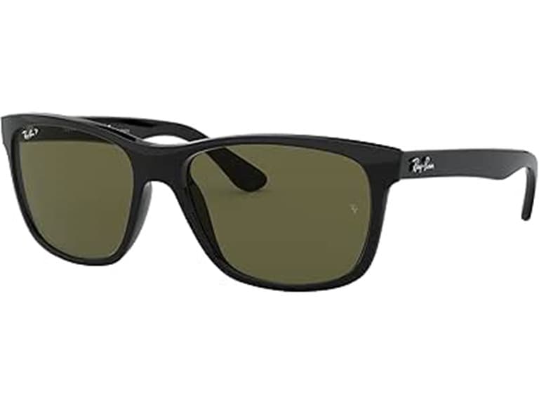 Ray-Ban RB4181 Square Polarized Wayfarer Sunglasses (Open Box) - Image 1