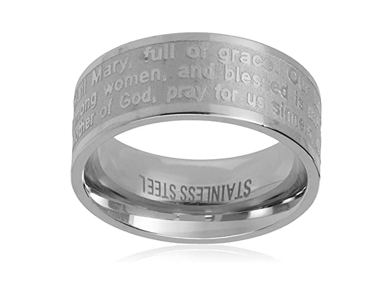Amazon Essentials Women Steeltime Stainless Ring - Image 1