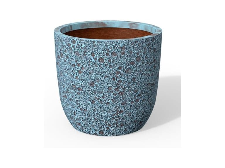 Humid Jade 16.5-Inch Concrete Planter - Image 1