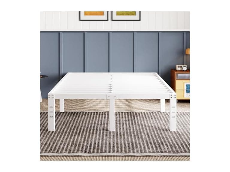 Avenco 18in Metal Platform Bed Full - Image 1