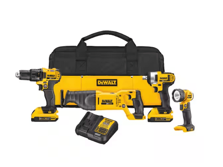 DEWALT DCK478D2 20V MAX Lithium-Ion 4 Tool Combo Kit - Image 1