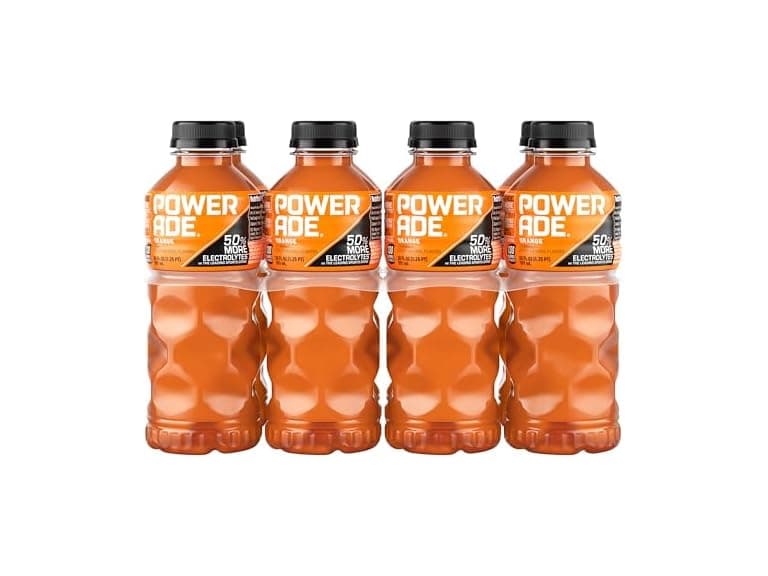 8PK POWERADE Sports Drink Orange, 20 Ounce - Image 1