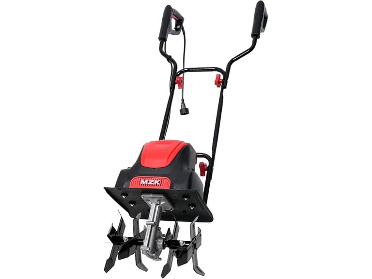 MZK 12-Inch 10.5 Amp Corded Electric Tiller (Open Box) - Image 1