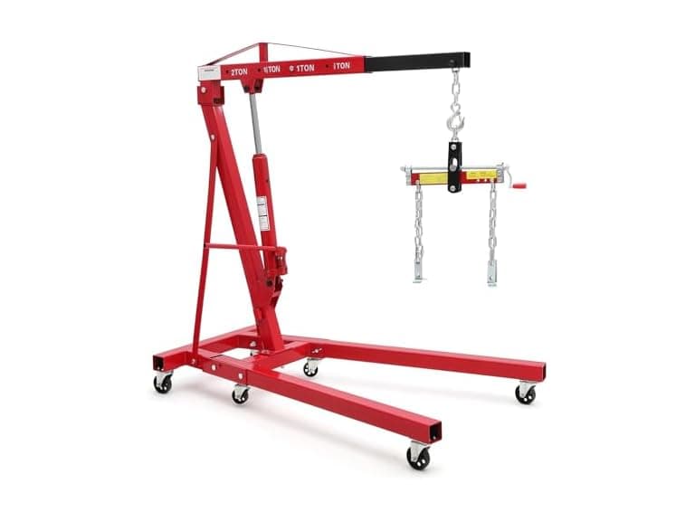 Garvee 2 Ton Folding Hydraulic Engine Ho - Image 1