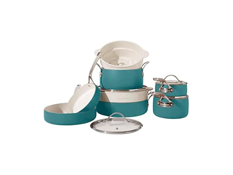 Bloomhouse 12Pc Ceramic Cookware Set - Image 1