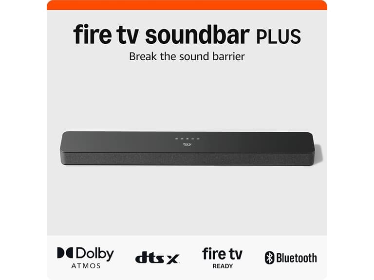 Amazon Fire TV Soundbar Plus (Newest Model)