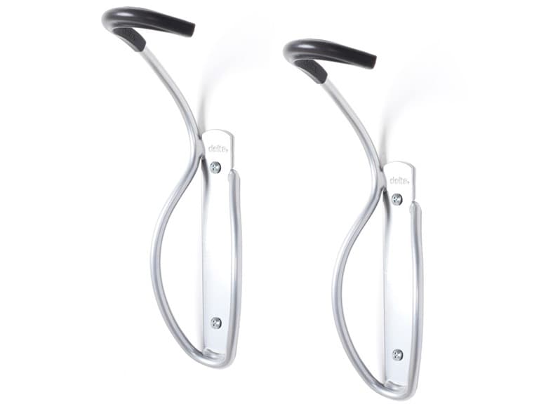 Delta RS4007C-2 Single Bike Hook Silver - 2-Pack - Image 1