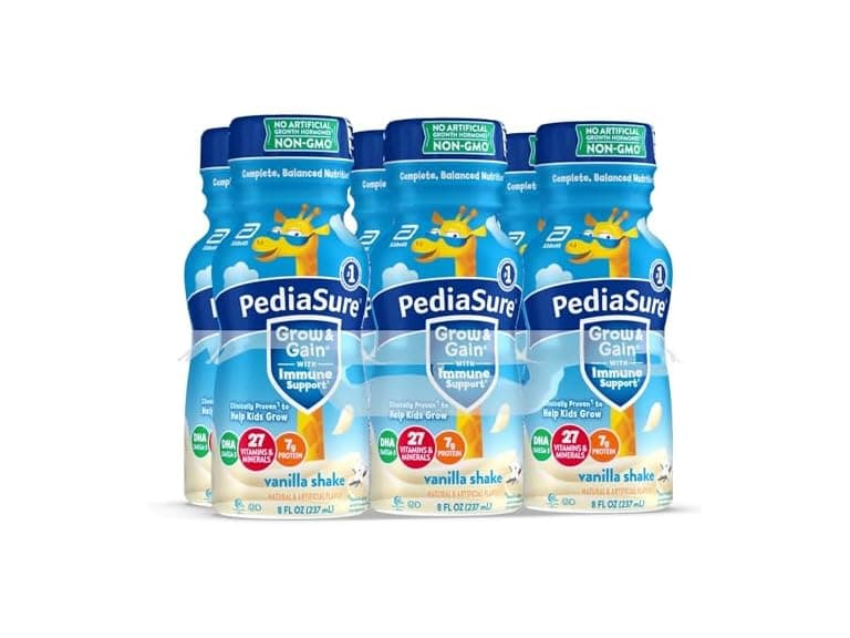PediaSure Vanilla Shake, 8oz, 6pk - Image 1