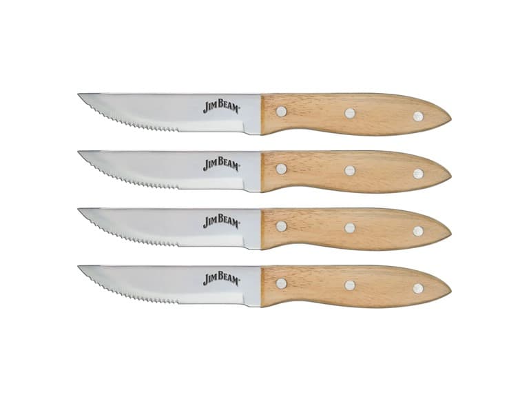 Jim Beam 4 Piece Steak Knife Set - Image 1