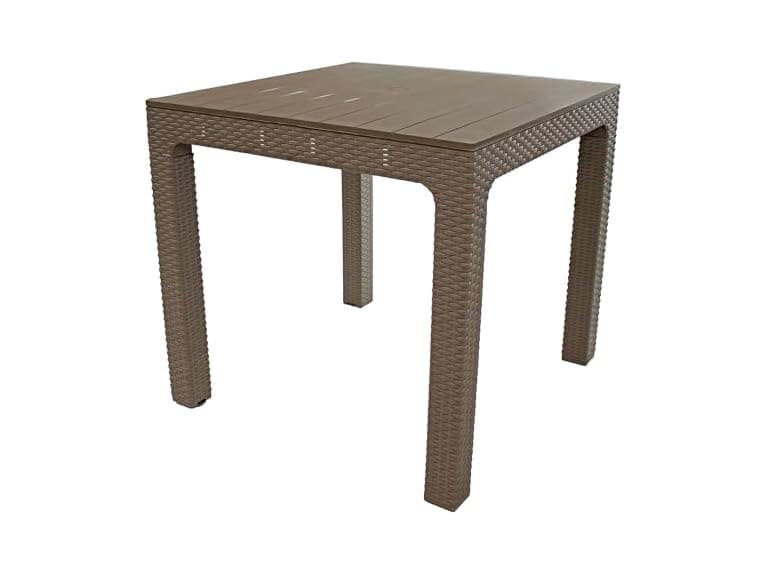 Sunnydaze Plastic Square Patio Table - Image 1