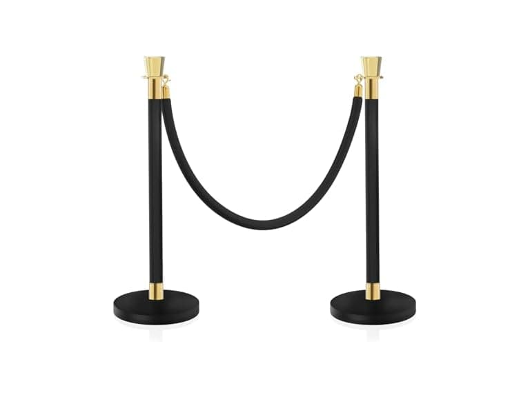 2PCS Rope Safety Barriers