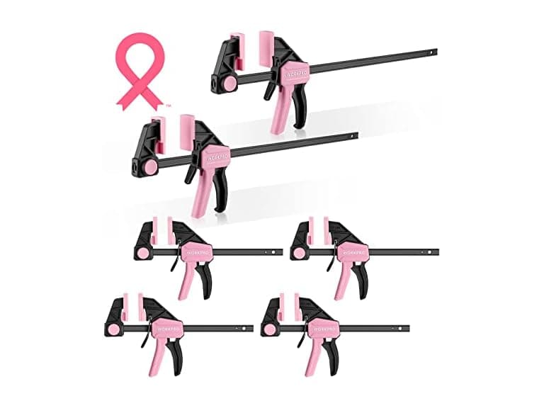 WORKPRO Bar Clamps for Woodworking, 6-Pack - Image 1