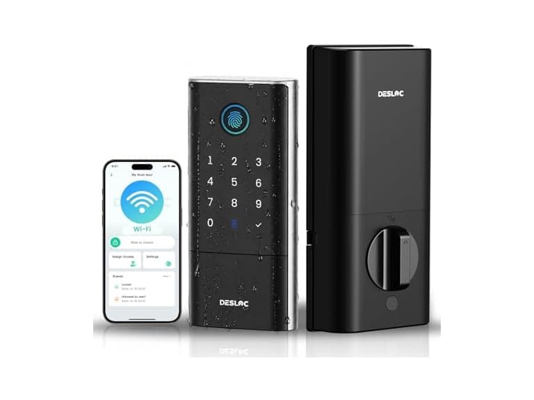 DESLOC Smart Lock with Fingerprint - Image 1