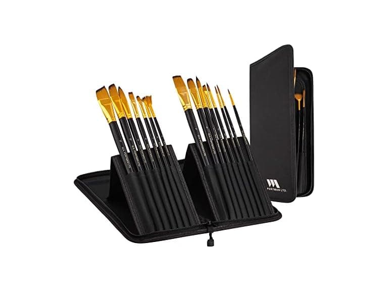 15Pc Paint Brush Set - Image 1