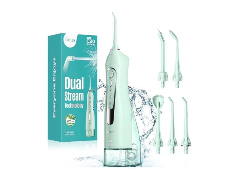 Coslus Water Flosser C20 300ml Green - Image 1