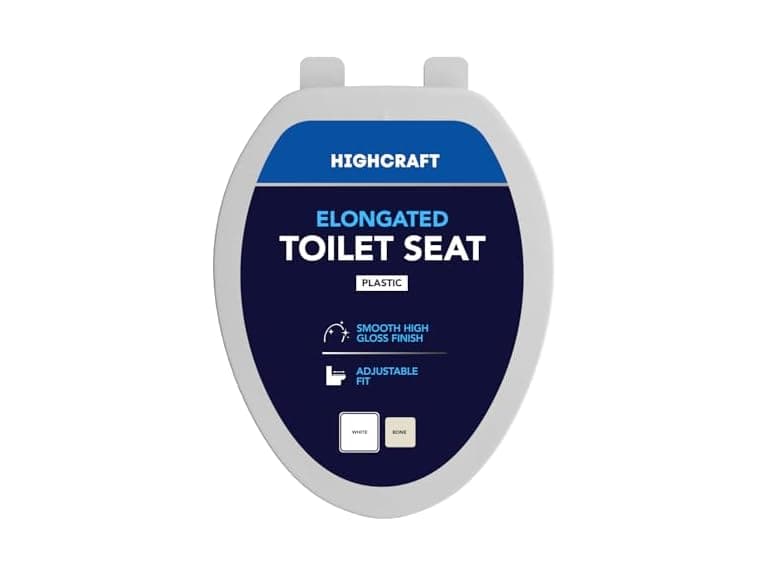 HIGHCRAFT Premium Elongated Toilet Seat