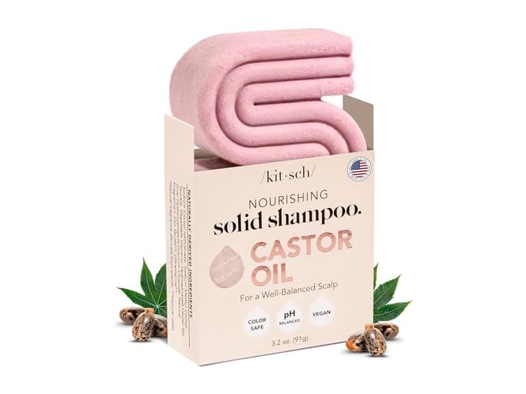 Kitsch Castor Oil Shampoo Bar Soap - Image 1