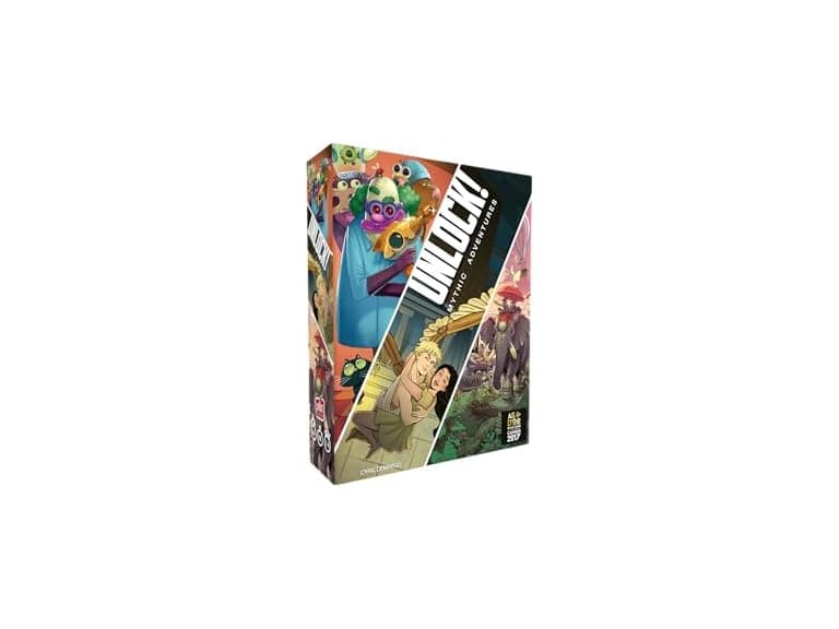 Asmodee UNLOCK! Mythic Adventures Card Game - Image 1