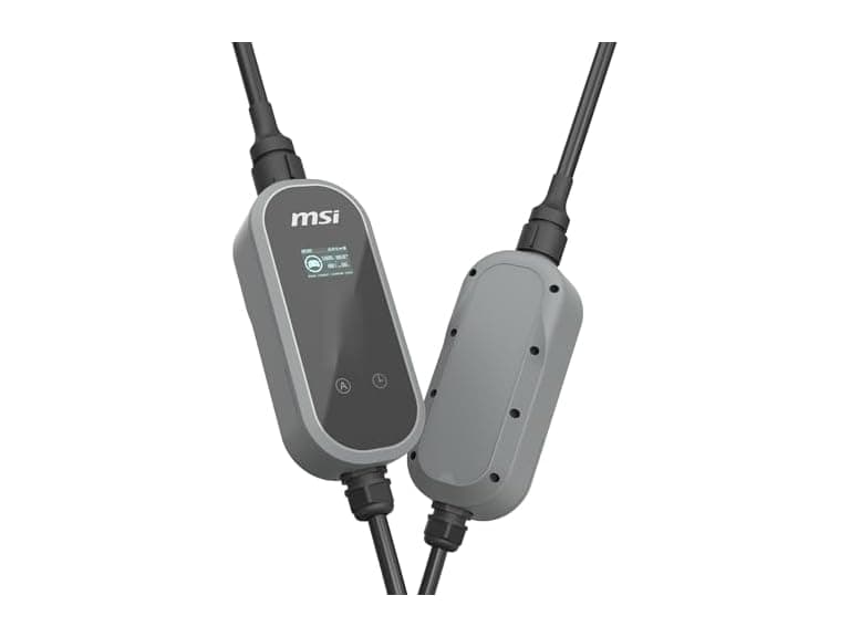 MSI EZgo Type1 (J1772), 40A/9.6Kw, Level 1/2 Portable Charger - Image 1