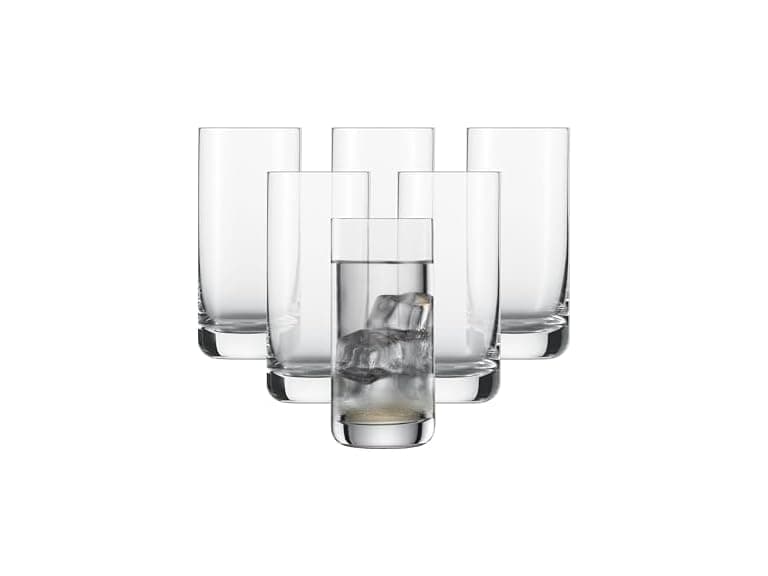 Eater x Zwiesel Fortessa Cappello Crystal Glass, 12.5 Ounce Iced Beverage (Set of 6) - Image 1