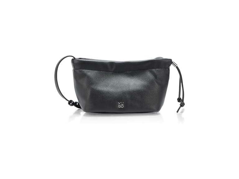 HUGO Stacked Logo Mini Bucket Crossbody Bag - Image 1
