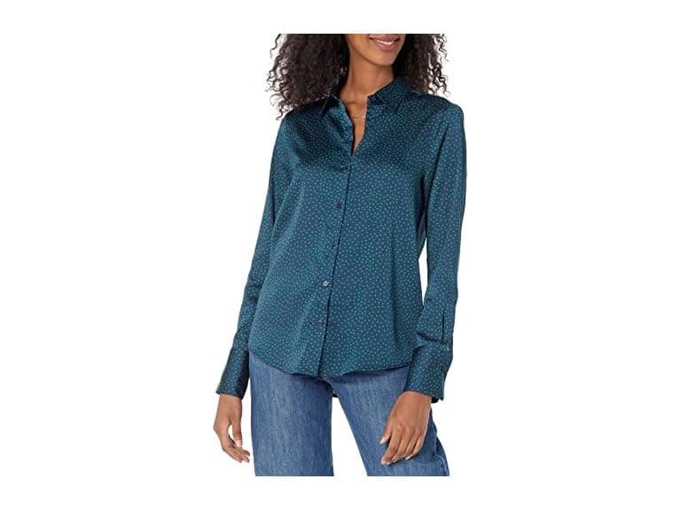Amazon Essentials Women Regular-Fit Long Blouse - Image 1