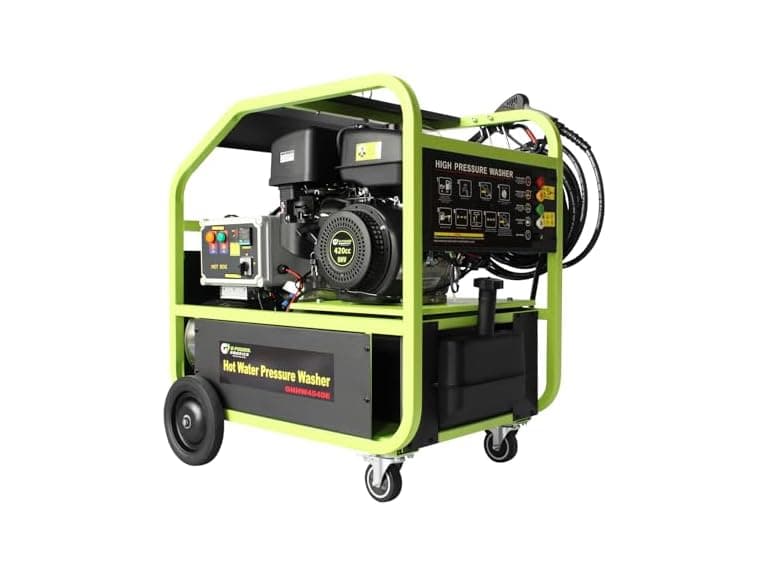 Green-Power America 3500 PSI 4 GPM Gas Hot Water Pressure Washer - Image 1