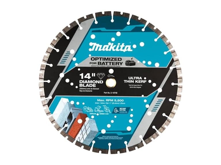 Makita E16748 14 Thin Kerf Diamond Blade - Image 1