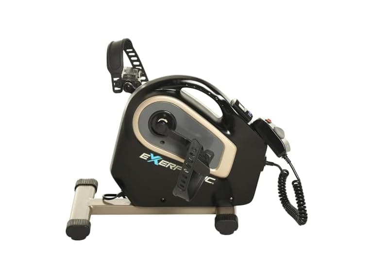 Exerpeutic Motorized Under Desk Exercise Bike - Image 1