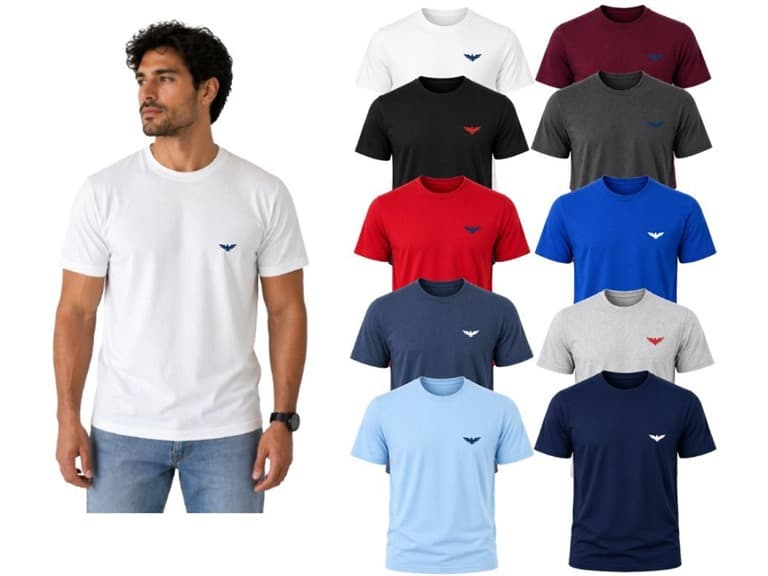 {5PK} Men's Short Sleeve T-Shirts - Image 1