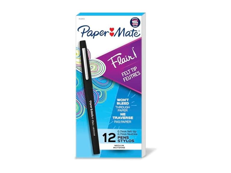 Paper Mate Flair Point-Guard Porous Point Pens - Image 1