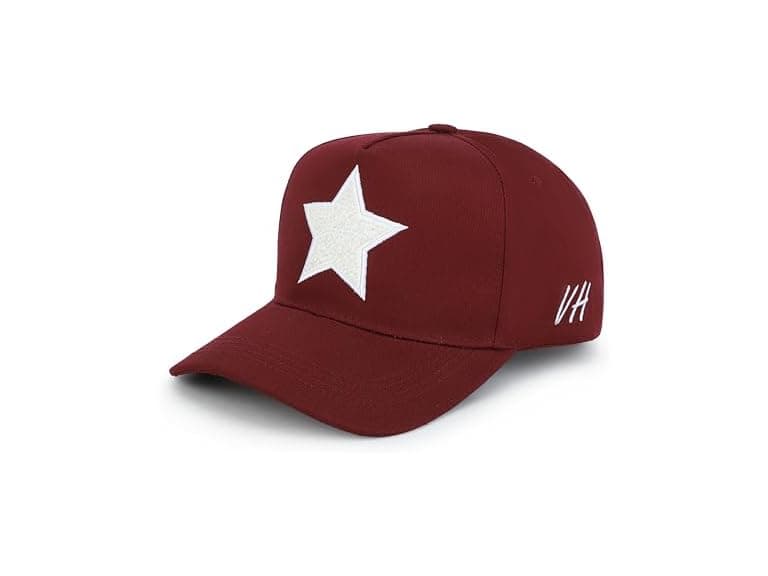 Pearl Star Western Retro Snapback Cap - Image 1