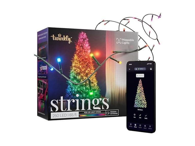 Twinkly Strings 250 RGB LED Light String - Image 1