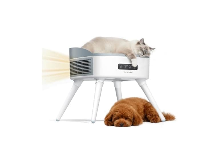 Safe Space Heater with Cat Bed - Image 1