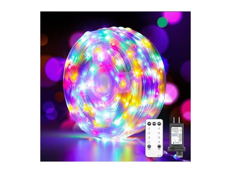Multicolor Outdoor String Lights - Image 1