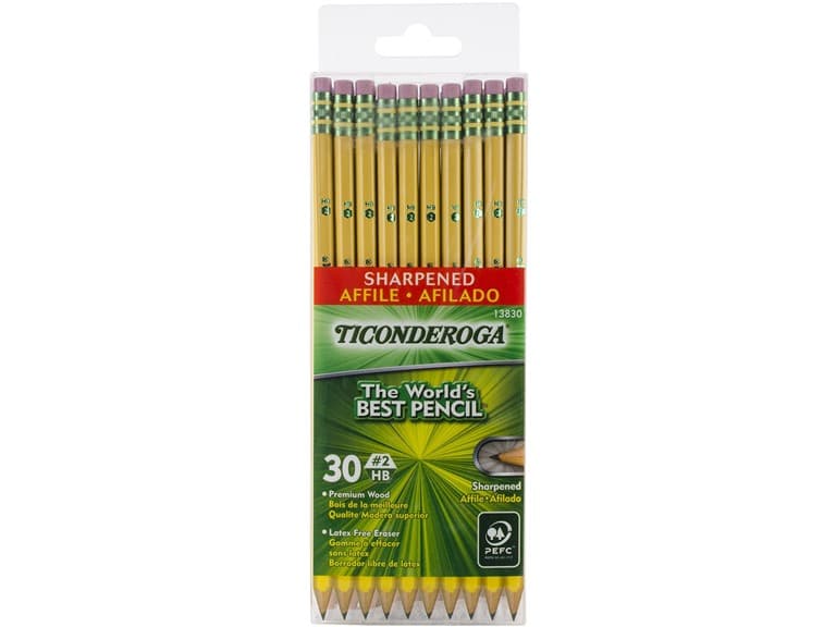 Ticonderoga Wood-Cased Pencils 30 Count - Image 1